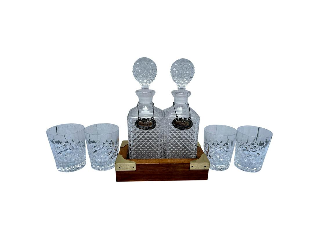 GIN AND VODKA CUT CRYSTAL