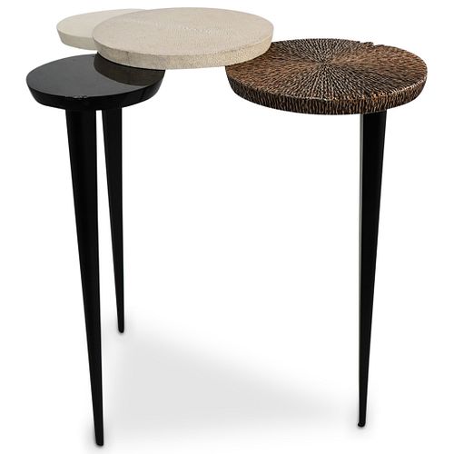 GINGER BROWN SHAGREEN ACCENT