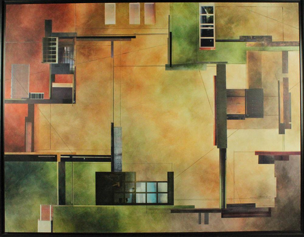GINNY HERZOG (AMERICAN) ABSTRACT