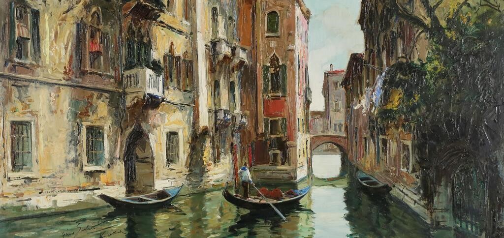 GINO SALVIATI OIL ON CANVAS