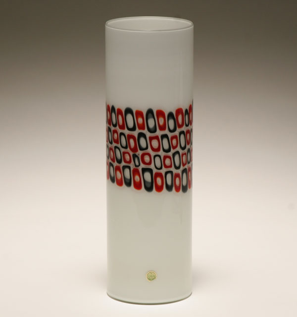 Gino Vistosi white cylindrical