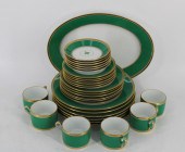 GINORI "IMPERIA GREEN" PORCELA