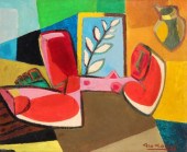 GIO COLUCCI (1892-1974) OIL ON
