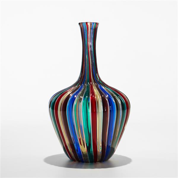 Gio Ponti, attribution A Canne vase