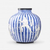 Gio Ponti. Pugili vase. c. 192