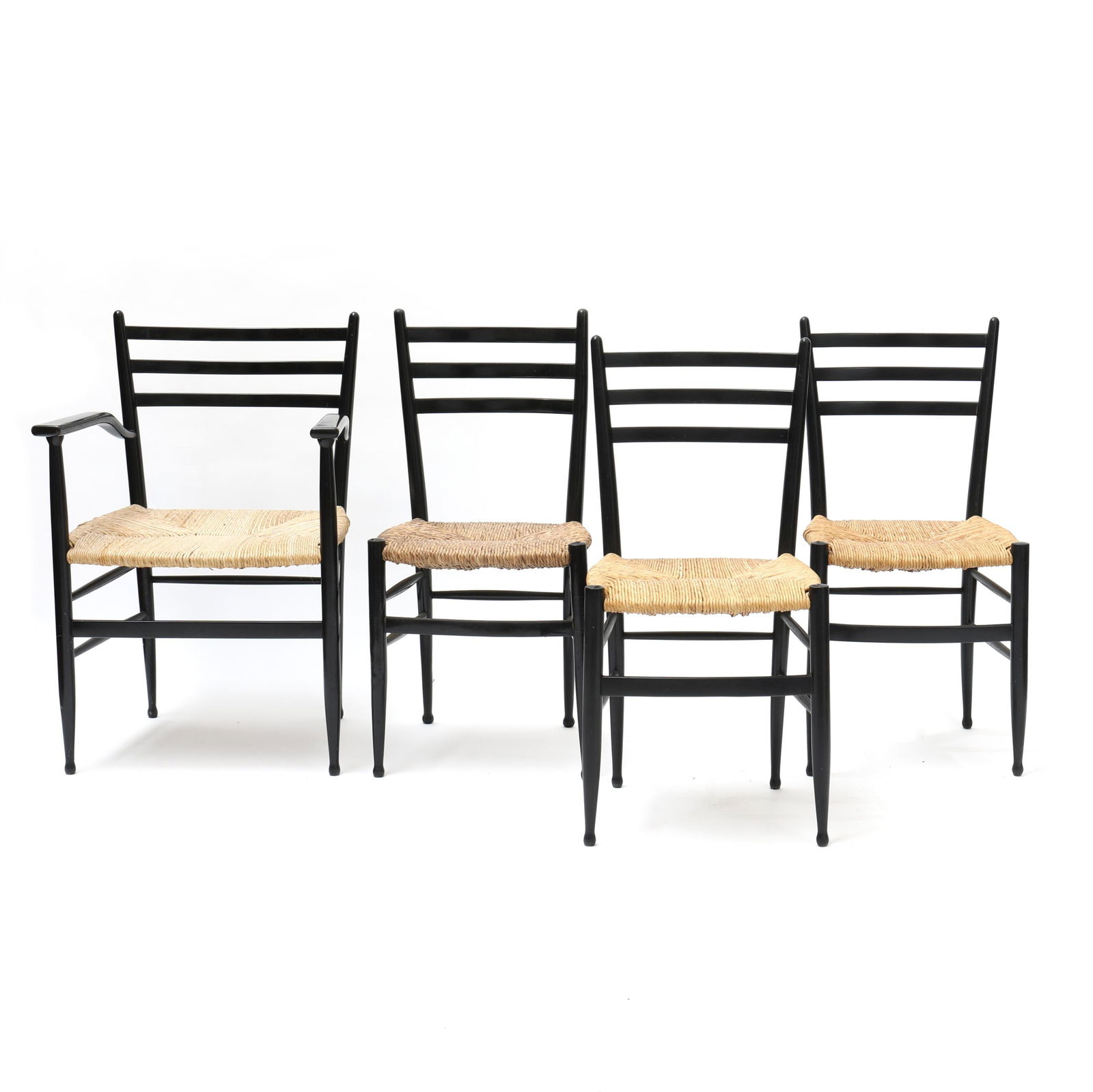 GIO PONTI, SET OF FOUR LADDER