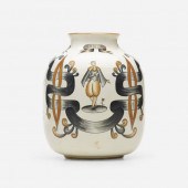 Gio Ponti. Vase. c. 1925, glaz
