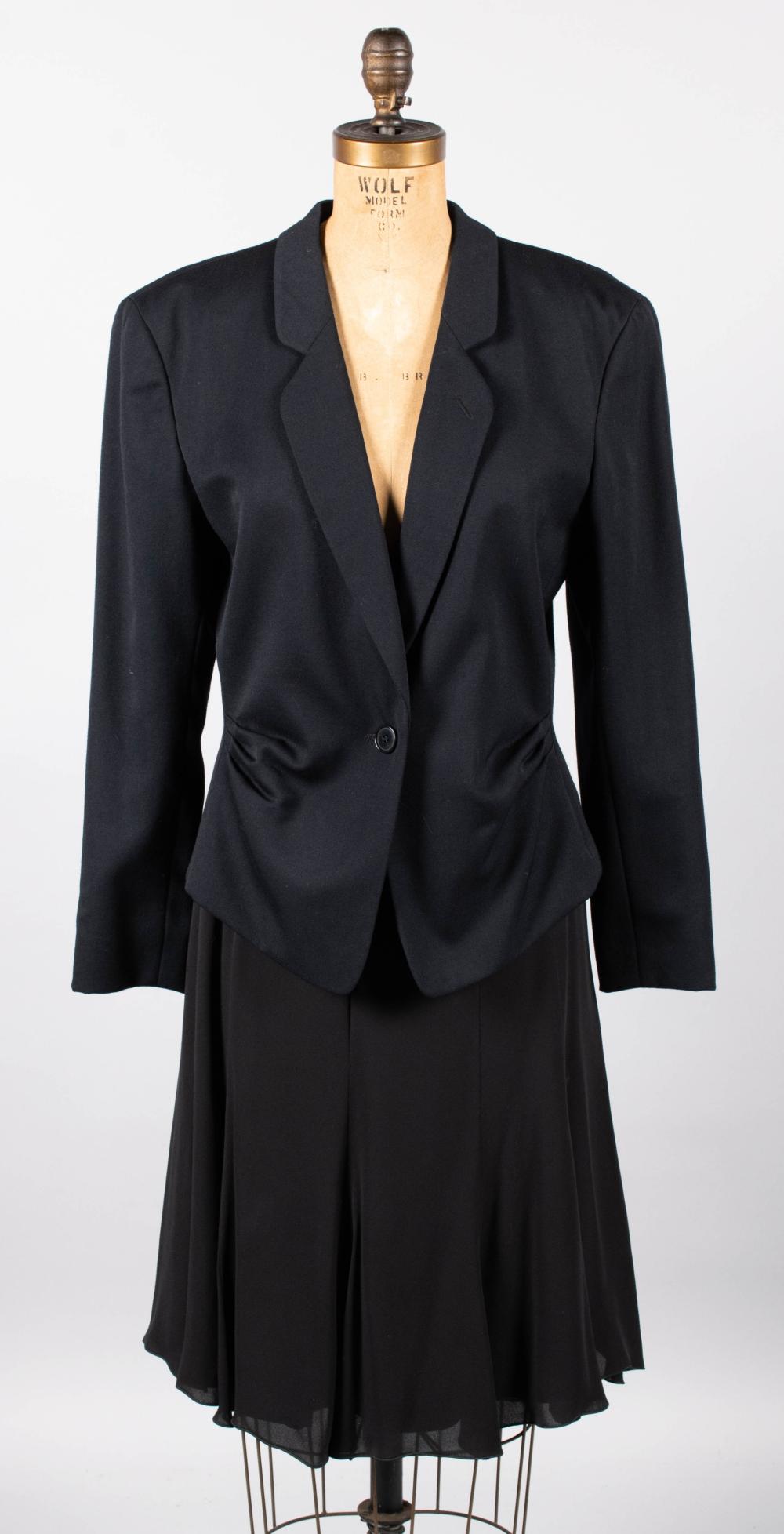GIORGIO ARMANI, BLACK JACKET AND
