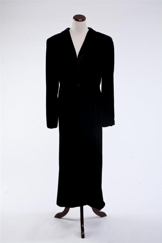 GIORGIO ARMANI BLACK VELVET EVENING