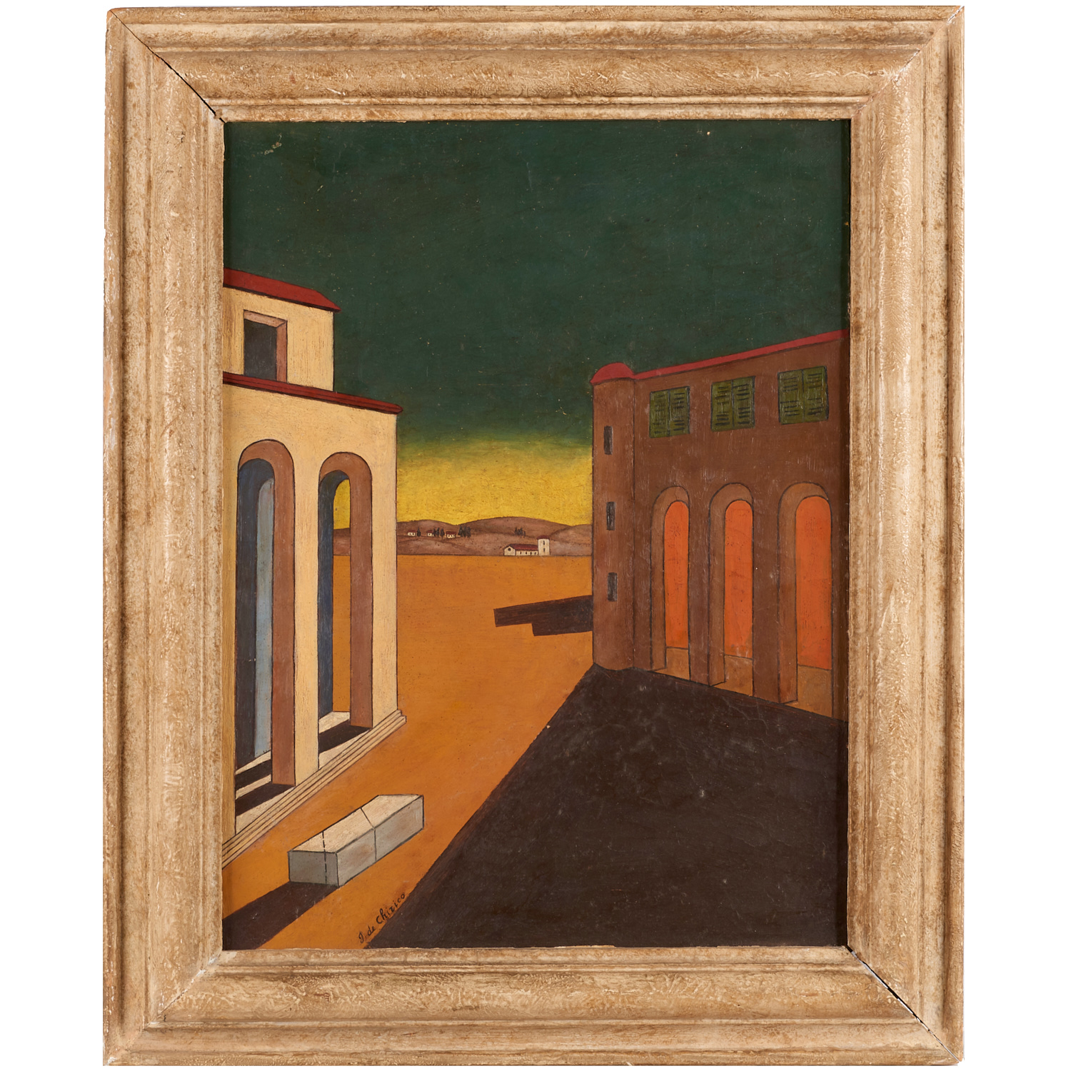 GIORGIO DE CHIRICO (ATTRIB), OIL ON