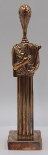 GIORGIO DE CHIRICO BRONZE "MUS