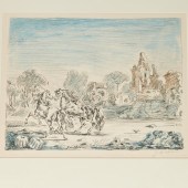 GIORGIO DE CHIRICO, COLOR LITH