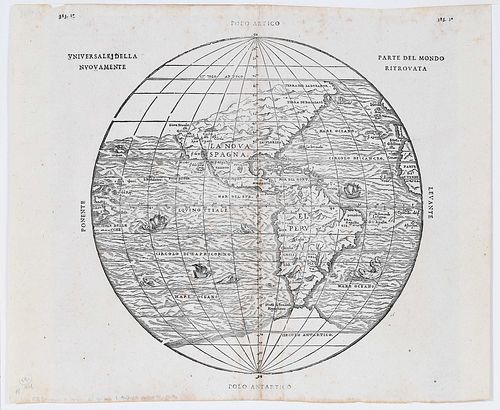 GIOVANNI BATTISTA RAMUSIO - MAP