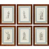 GIOVANNI FOLO, (6) ENGRAVINGS,