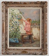 GIOVANNI PANZA "GIRL WITH BIRD