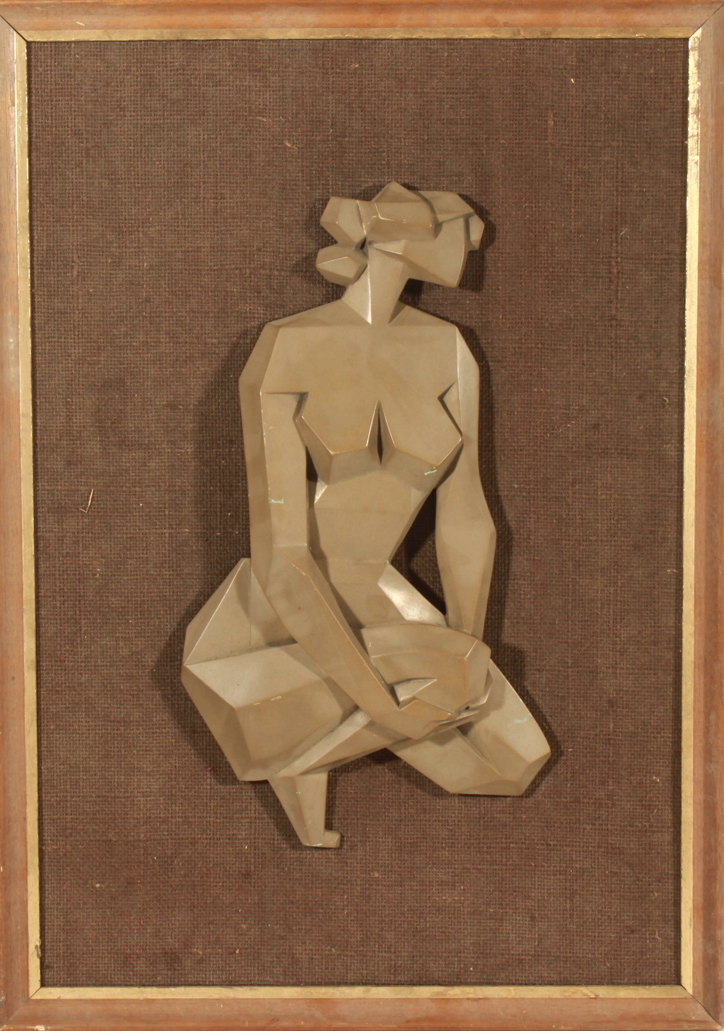 GIOVANNI SCHOEMAN "CROUCHING WOMAN"