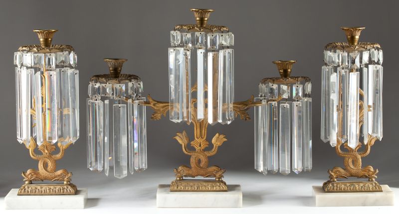 Girandole Three Piece Mantel