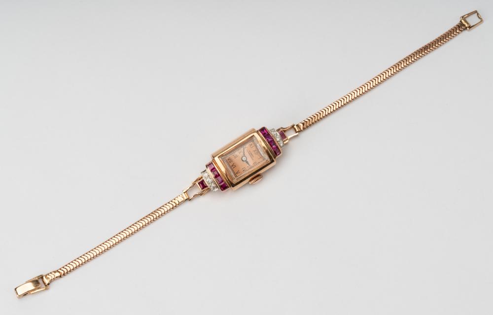 GIRARD PERREGAUX 14 KARAT ROSE GOLD