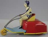 GIRL IN BATHING SUIT RIDING CY