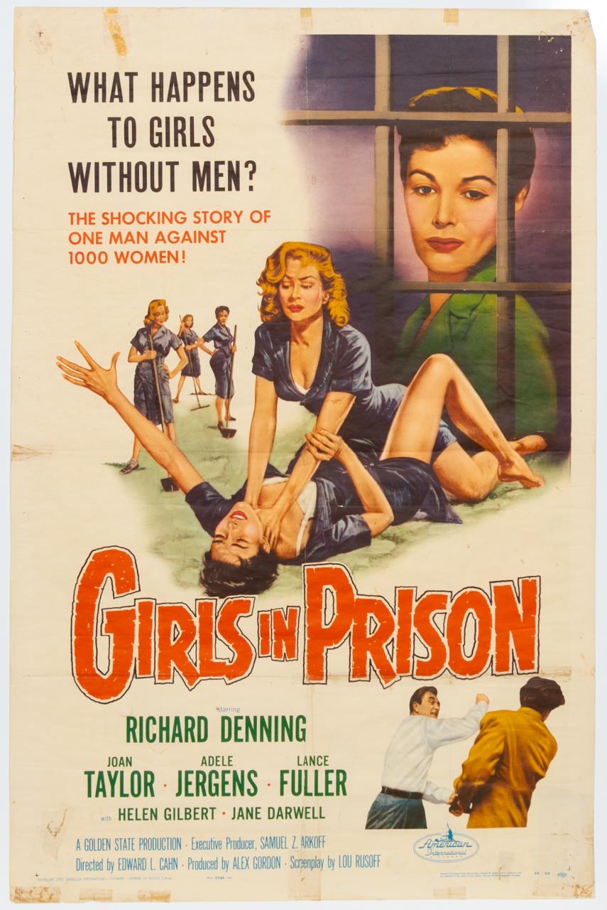 "GIRLS IN PRISON" 1956 ORIGINAL