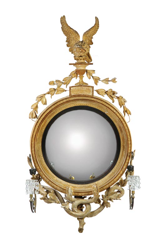 GIRONDOLE MIRROR.  American or