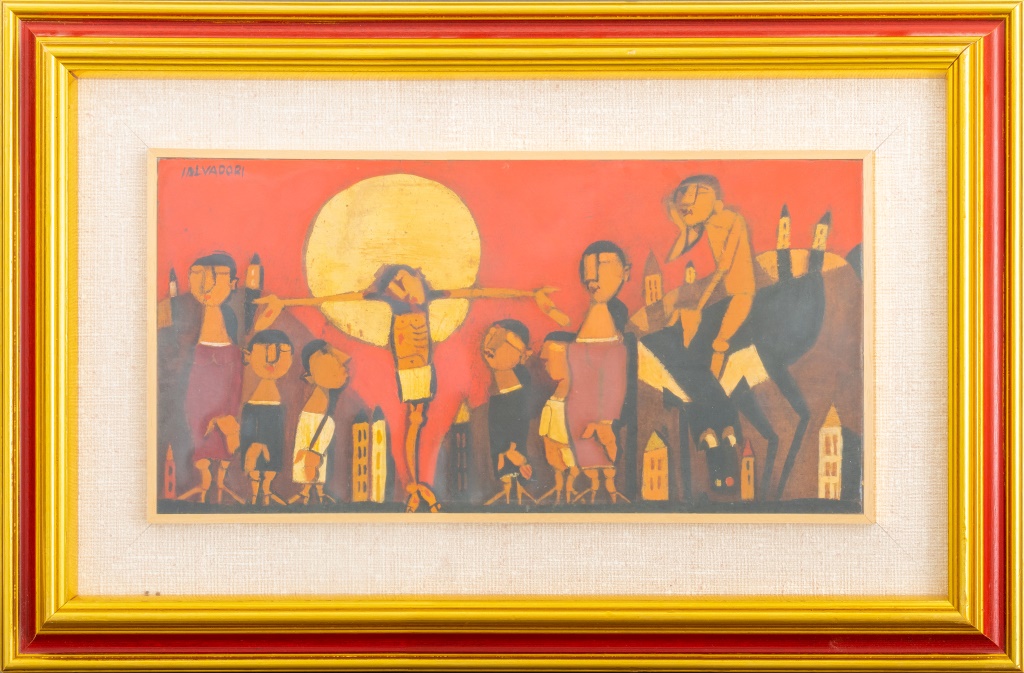GIULIO SALVADORI UNTITLED OIL ON