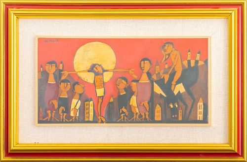 GIULIO SALVADORI UNTITLED OIL ON
