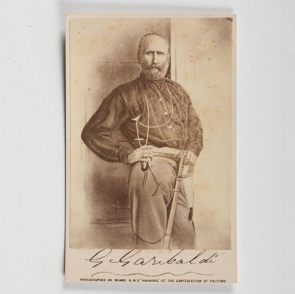 Giuseppe Garibaldi Rare Autographed