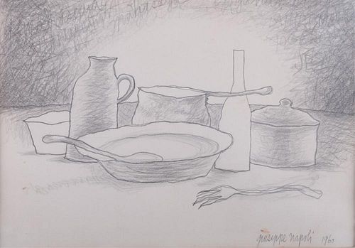 GIUSEPPE NAPOLI, PENCIL SKETCH