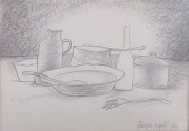 GIUSEPPE NAPOLI, PENCIL SKETCH