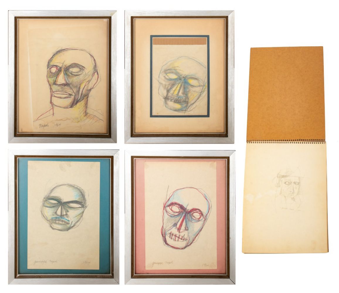 GIUSEPPE NAPOLI SKETCHES COLORED