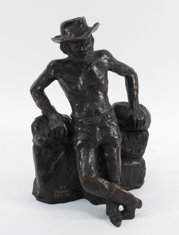 GIUSEPPE PETTINE SHIRTLESS COWBOY