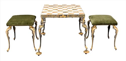 GIUSEPPE VASARI GILT AND SILVERED