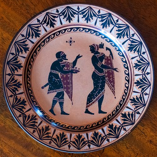 GIUSTINIANI BLACK AND RED POTTERY