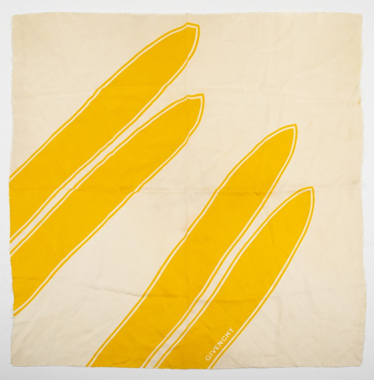 GIVENCHY VINTAGE SILK SCARF