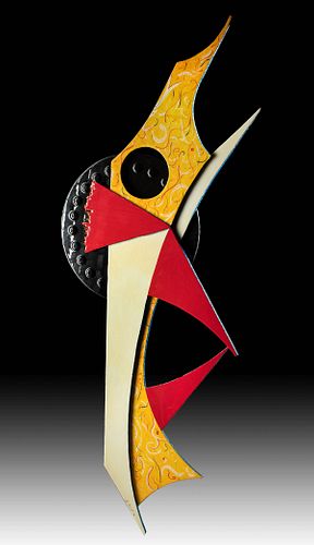 G.J. MCKAY WALL SCULPTURE - "CAP IT