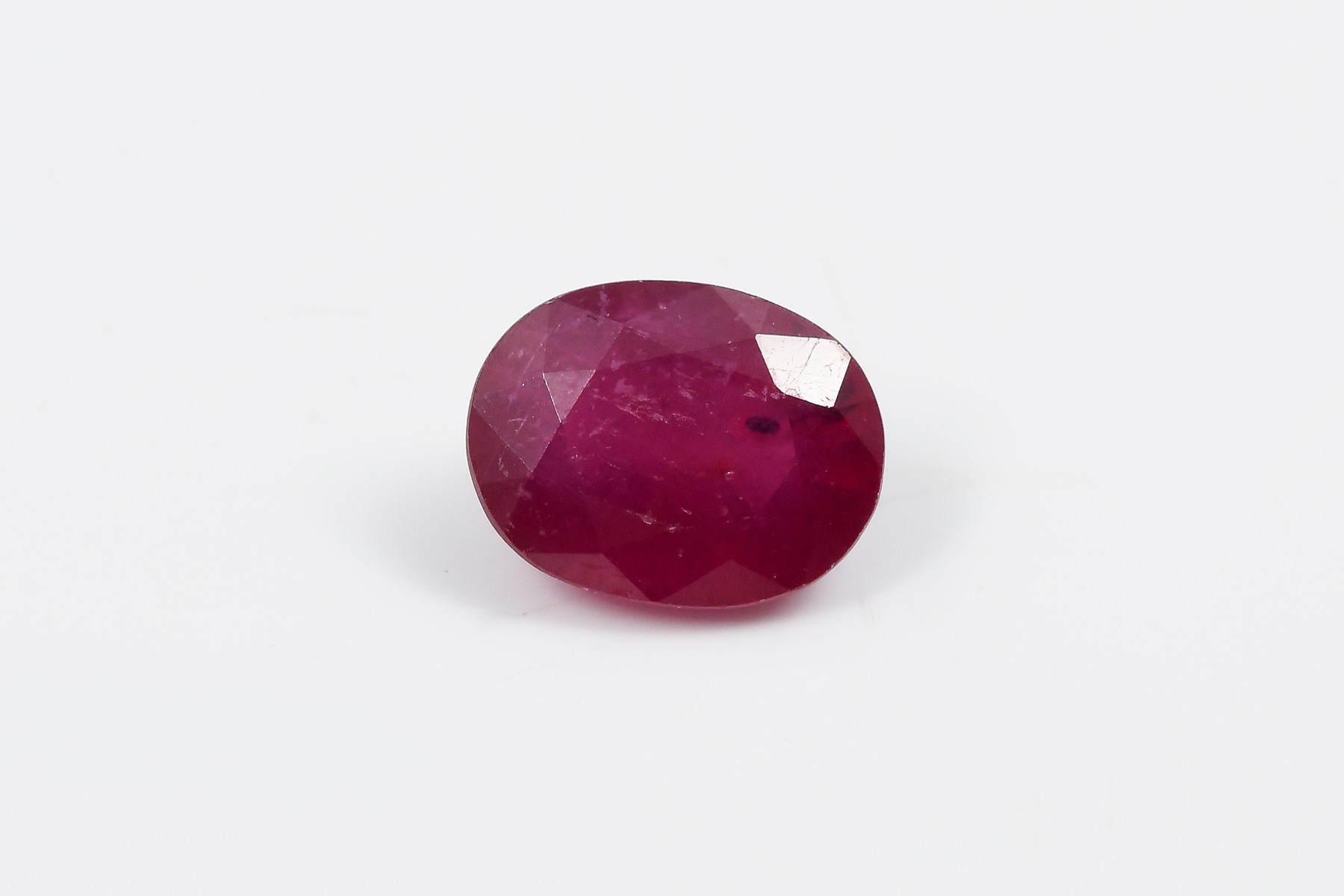 GLA APPRAISED LOOSE RUBY: Single