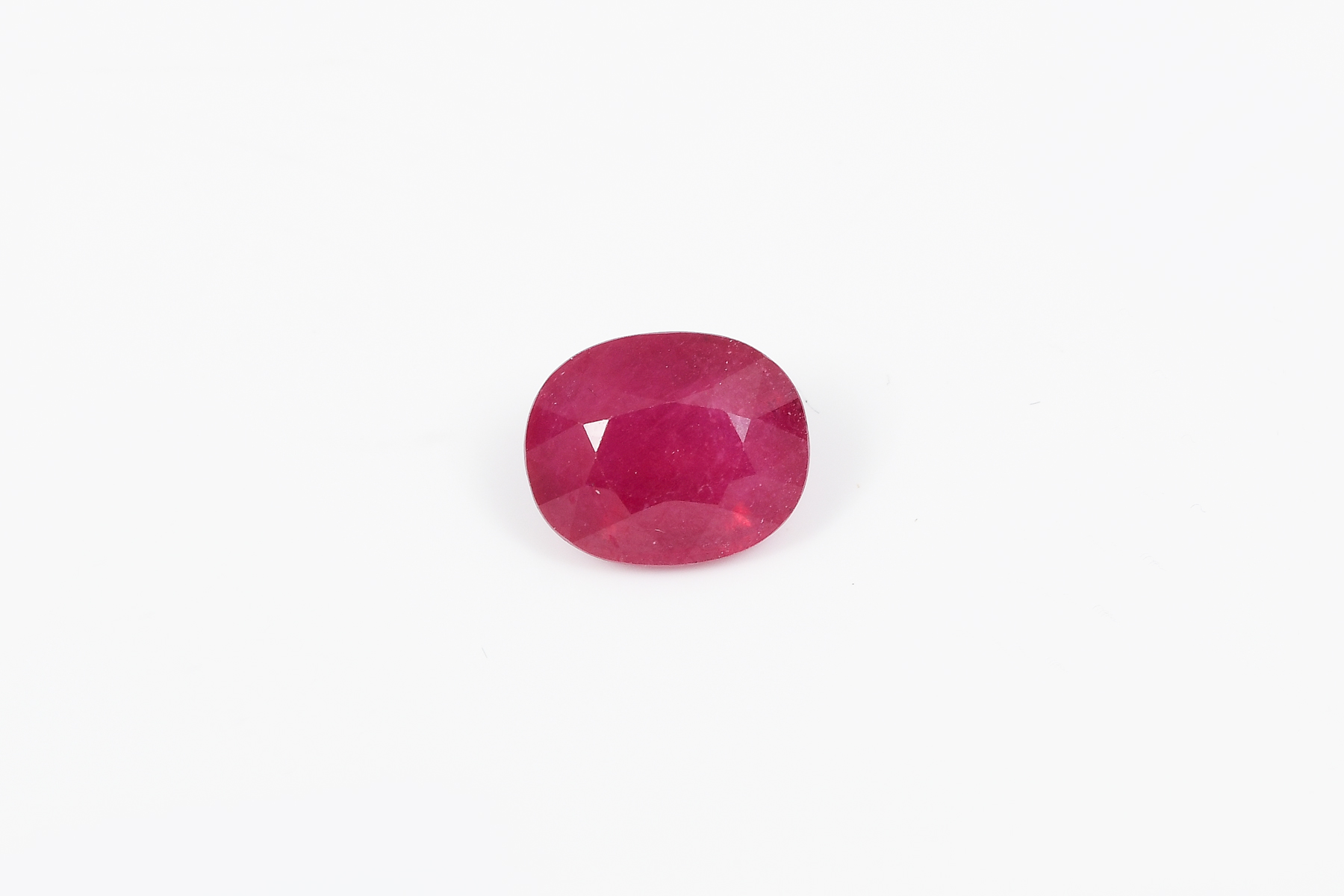 GLA APPRAISED LOOSE RUBY: Single
