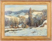 GLADYS GOFFE OIL ON ARTIST BOA