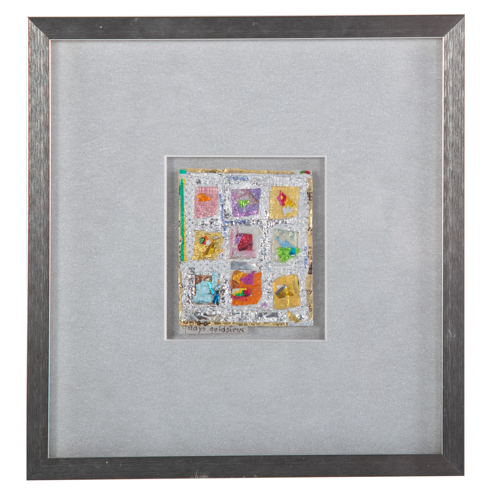 GLADYS GOLDSTEIN. CANDY WRAPPERS IN