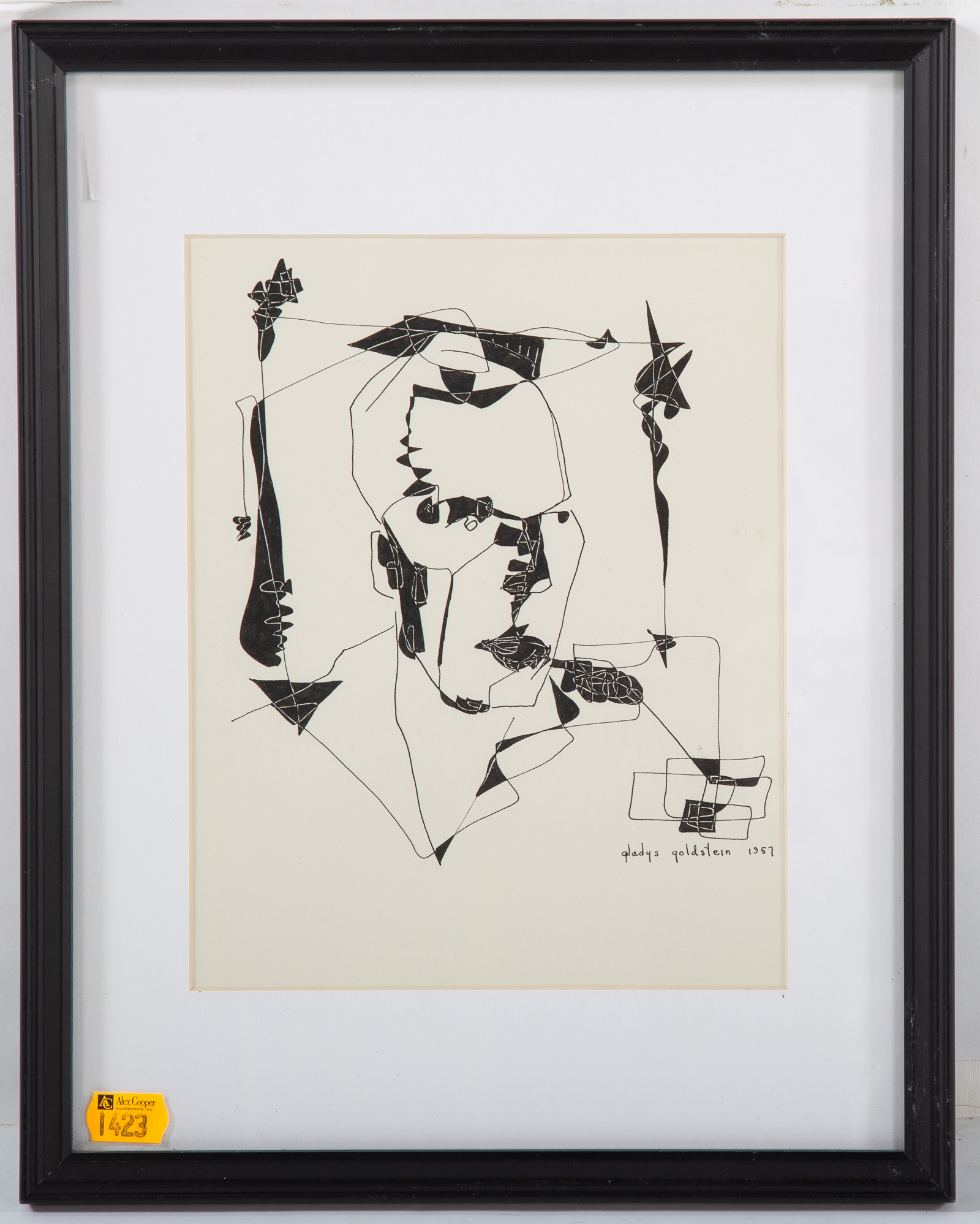 GLADYS GOLDSTEIN. MAN, PEN AND