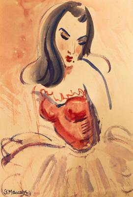 Gladys Maccabe (1918-2018)/Study of