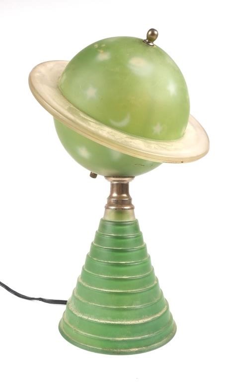 GLASS 1939 WORLD'S FAIR SATURN