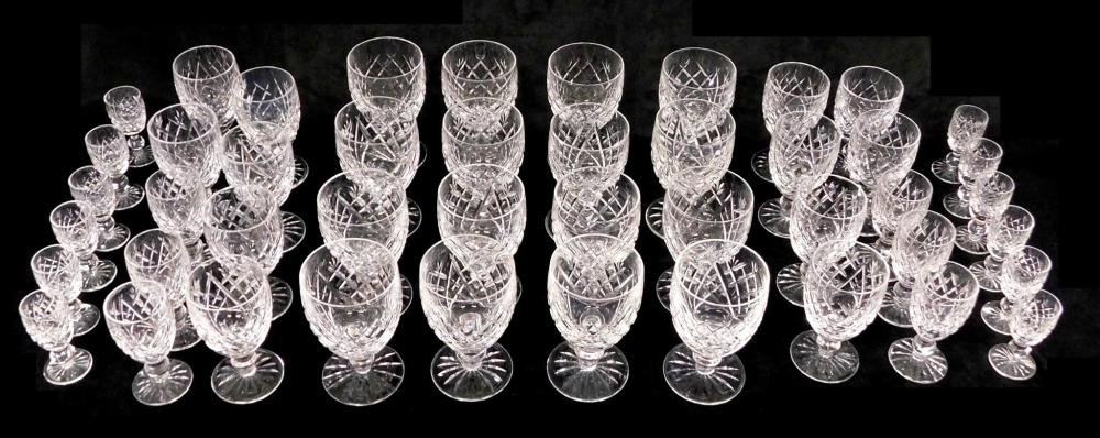 GLASS: 40+ PIECES OF WATERFORD