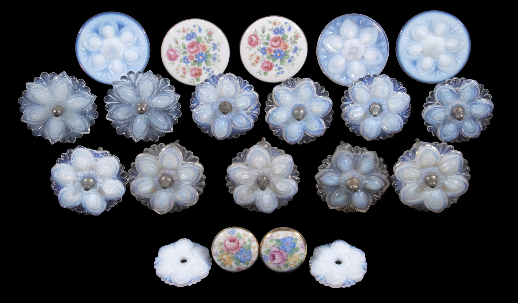 GLASS AND PORCELAIN CURTAIN