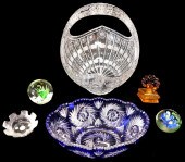 GLASS: ASSORTED GLASSWARE, SIX