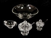 GLASS: BACCARAT AND STEUBEN CR