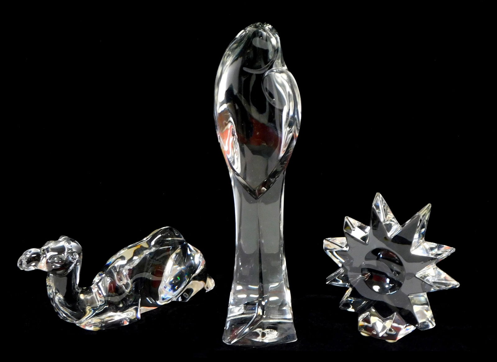 GLASS: BACCARAT AND VAL ST. LAMBERT