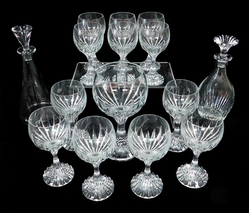 GLASS: BACCARAT CRYSTAL, FOURTEEN