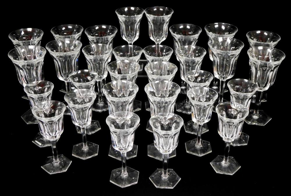 GLASS: BACCARAT "MALMAISON" PATTERN